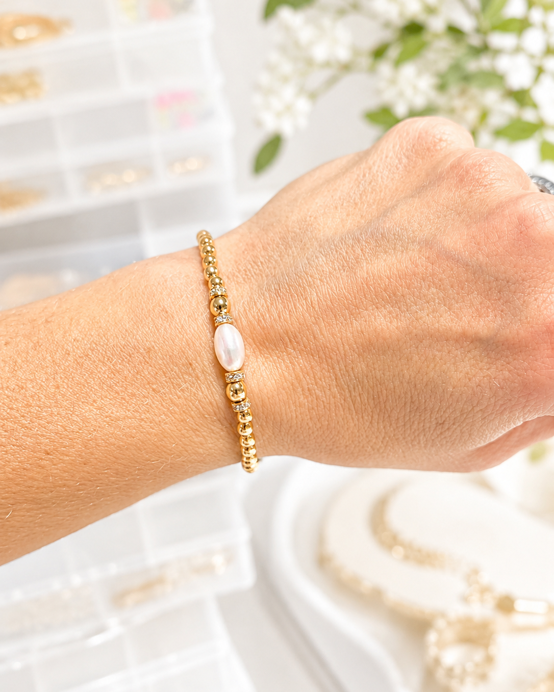 One of One Pearl Bracelet
