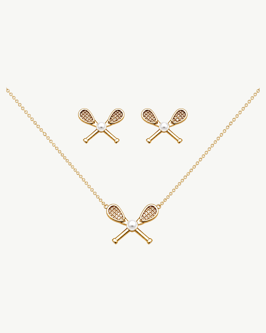 Game Day Glam Lacrosse Jewelry Set