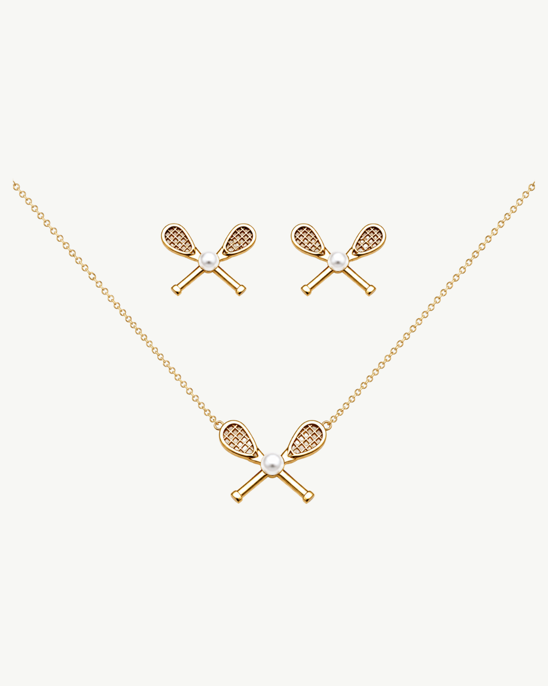 Game Day Glam Lacrosse Jewelry Set