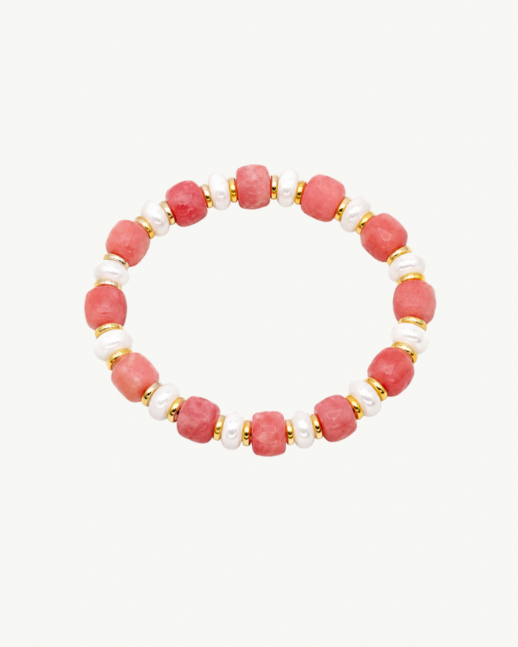 Strawberry Cream Bracelet