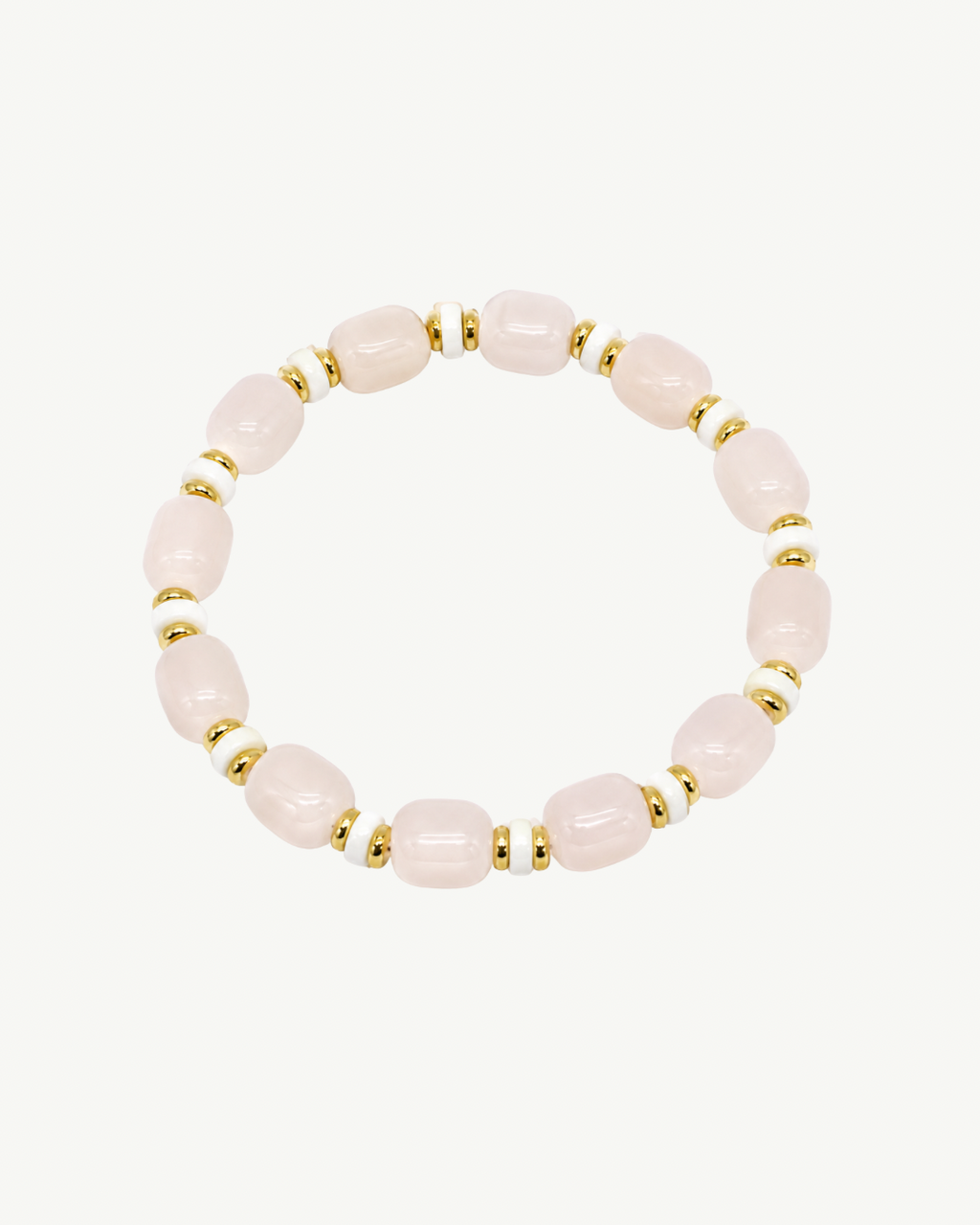 Blush Quartz Bracelet