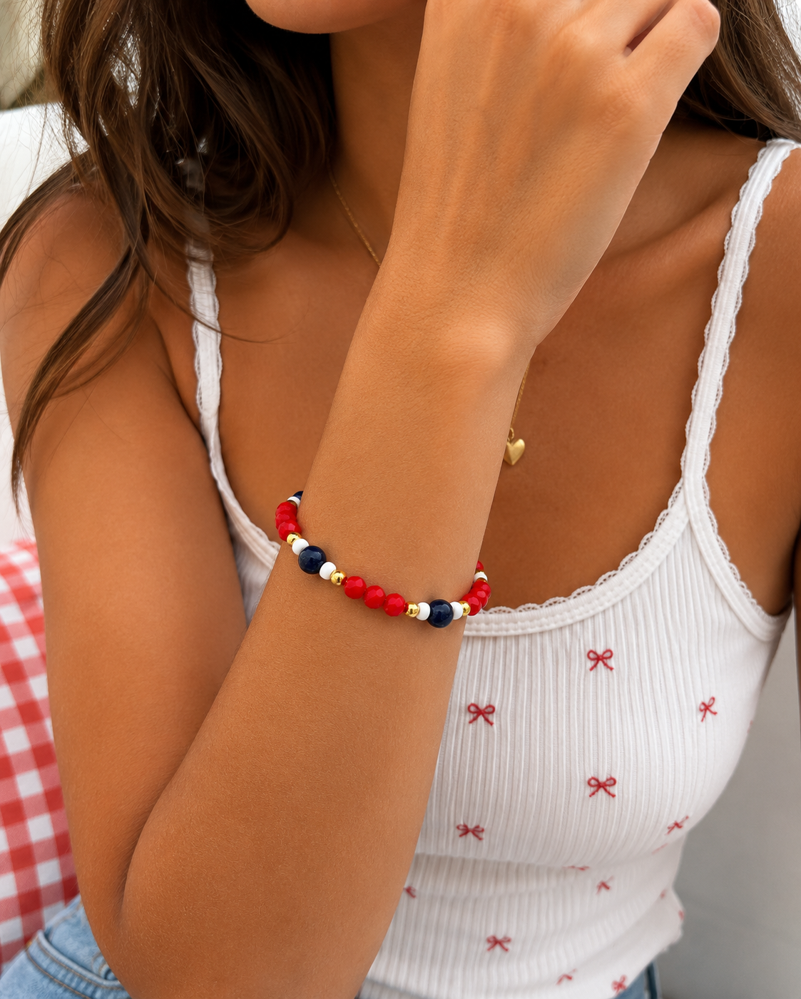 Stars & Stripes Sparkle Bracelet